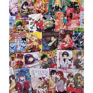 Anime Mini Poster Stickers 20 Pieces Waterproof Stationery Decor